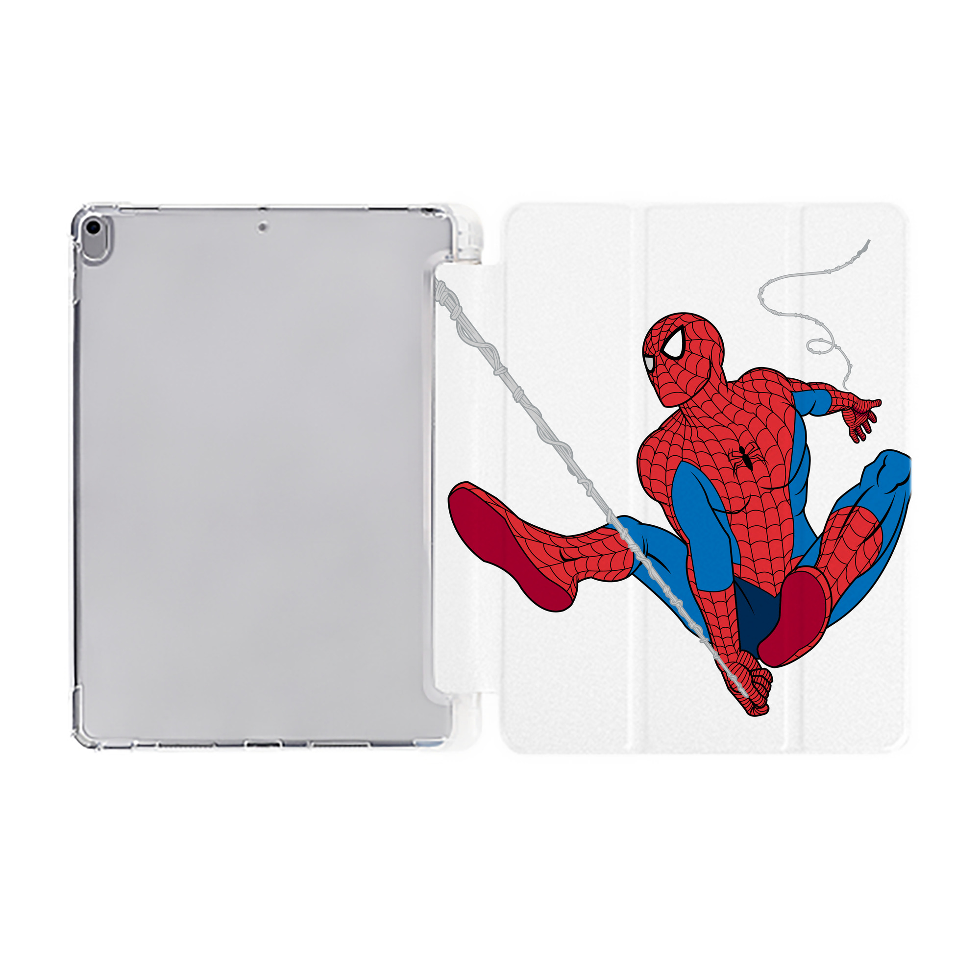 （画像用） アベンジャーズ The Avengers IPad ケース ペン収納付き 三つ折りスタンド PUレザー×シリコン 対応機種9.5/10.5/10.9インチ